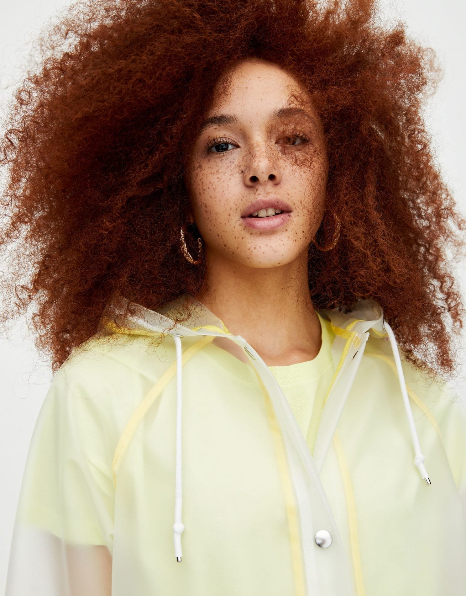 Transparent Raincoat Miss Reyna